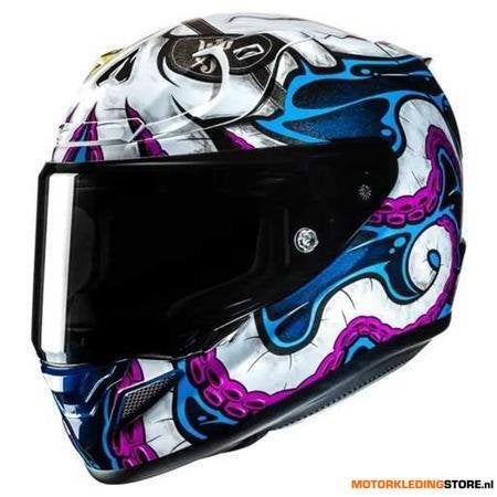 HJC RPHA 12 Kraken Integraalhelm, Blauw-Paars, Ophalen of Verzenden, Nieuw met kaartje