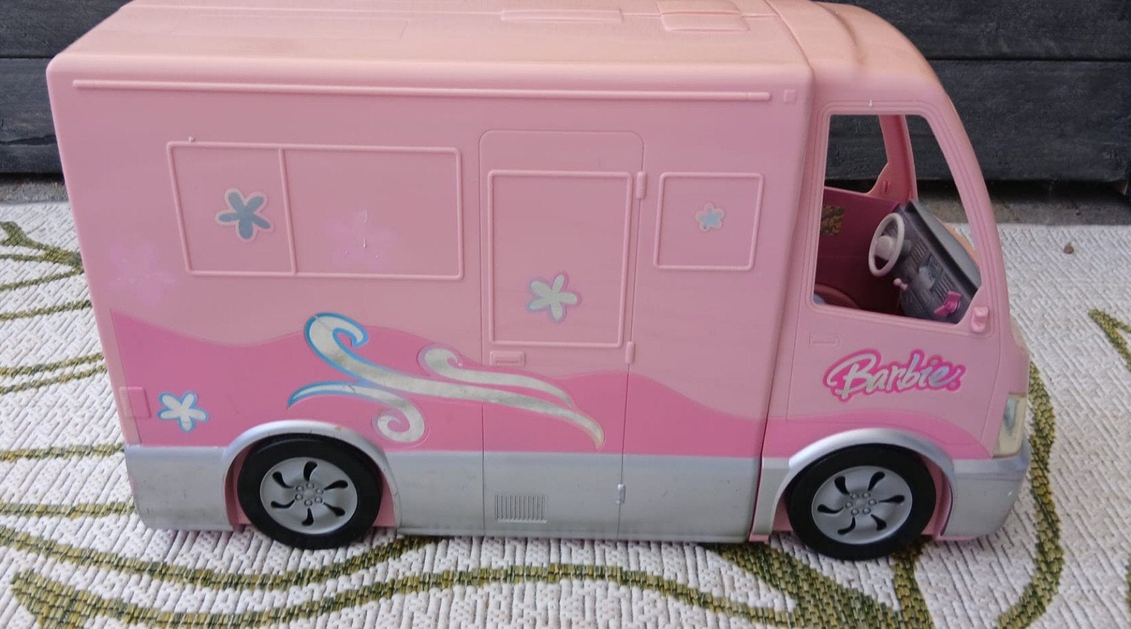 Barbie camper (gebruikt) – nog superleuk om mee te spelen!, Ophalen, Gebruikt, Barbie