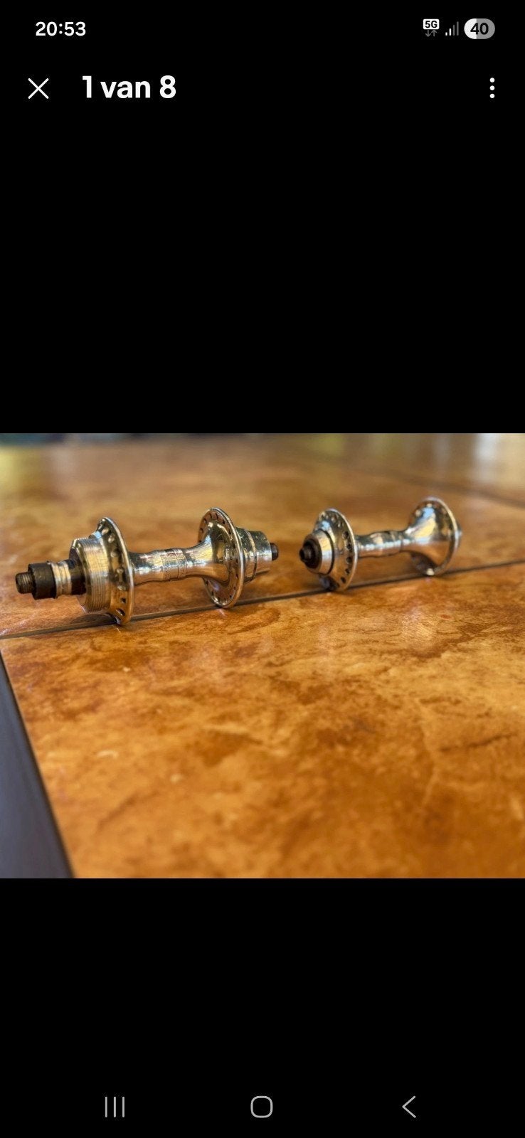 Gevraagd Campagnolo C Record naven 126/100 mm / wielset, Ophalen of Verzenden