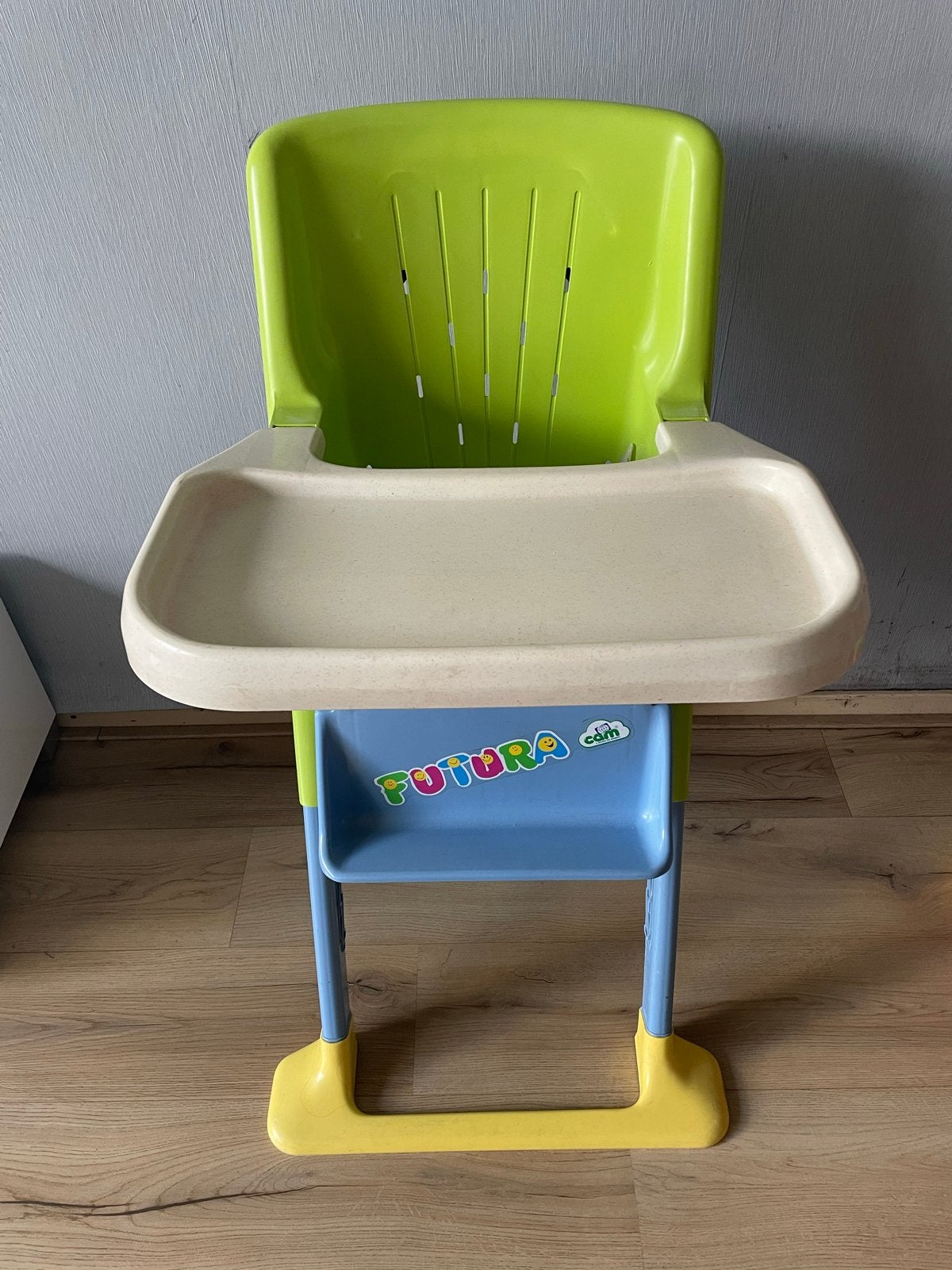 Cam Futura kinderstoel met afneembaar eetblad, Ophalen, Gebruikt, Overige typen, Afneembaar eetblad