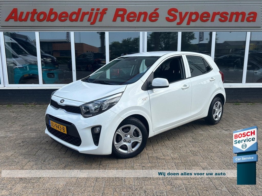 Kia Picanto 1.0 CVVT EconomyPlusLine | Bluetooth | Airco | E, Auto's, Voorwielaandrijving, Stof, Gebruikt, Start-stop-systeem