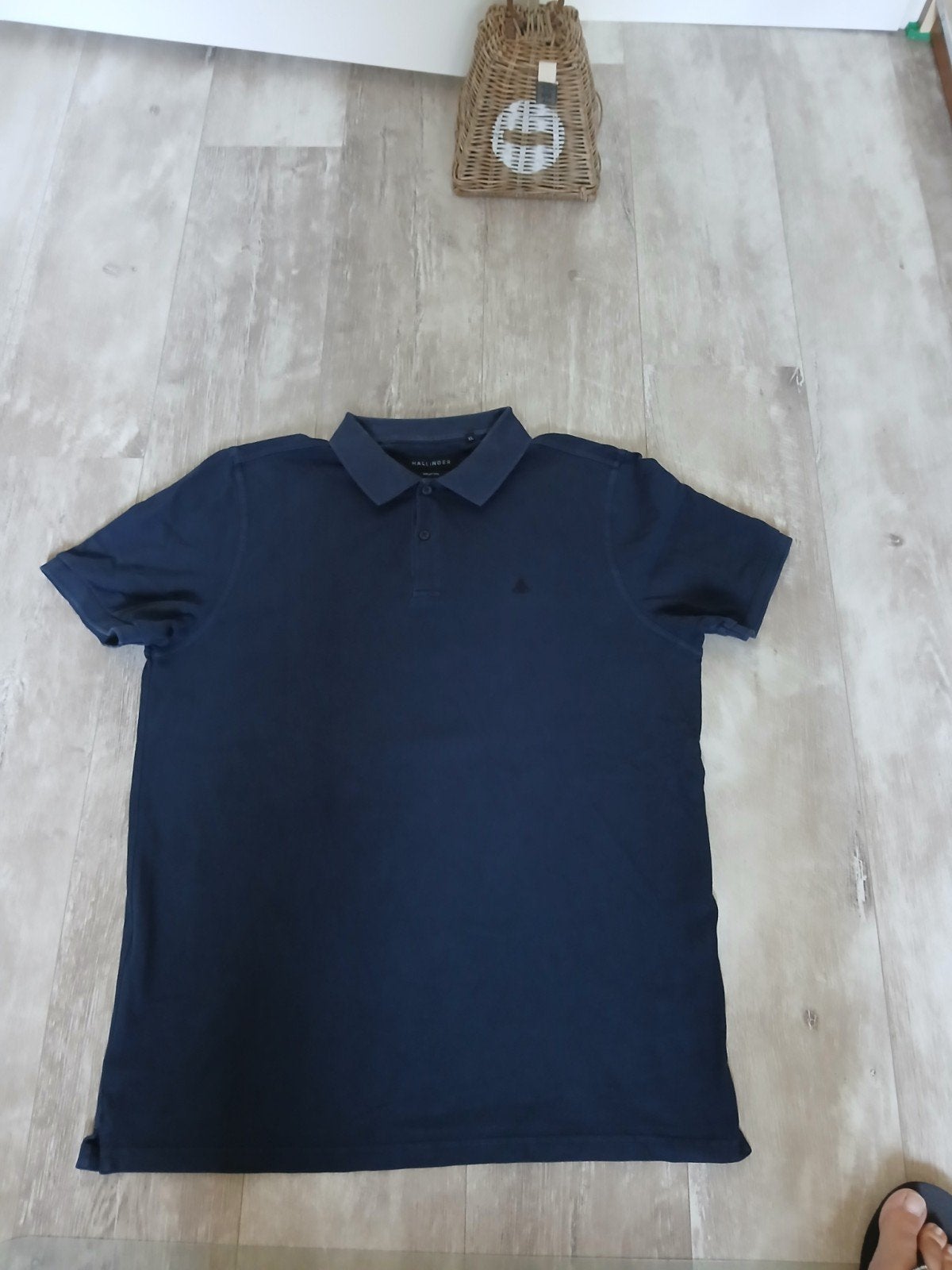 Halinger Polo Shirt Heren - Maat XL - Donkerblauw, Blauw, Ophalen of Verzenden, Zo goed als nieuw, Maat 56/58 (XL)