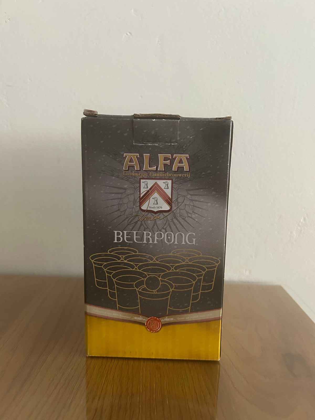 Alfa Beerpong Set - Nieuw in doos, Een of twee spelers, Ophalen of Verzenden, Nieuw
