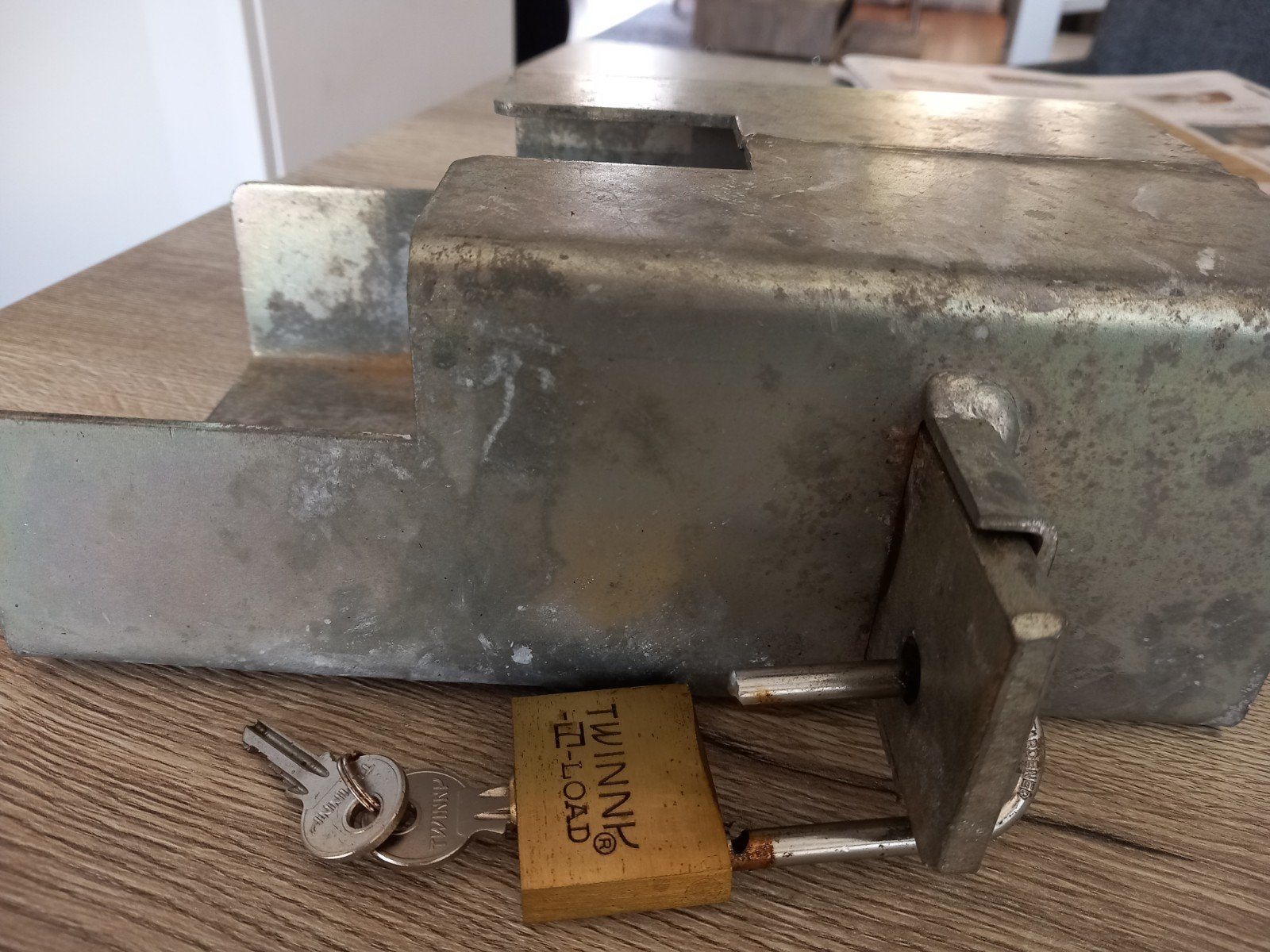 disselslot met 2 sleutels, Ophalen of Verzenden