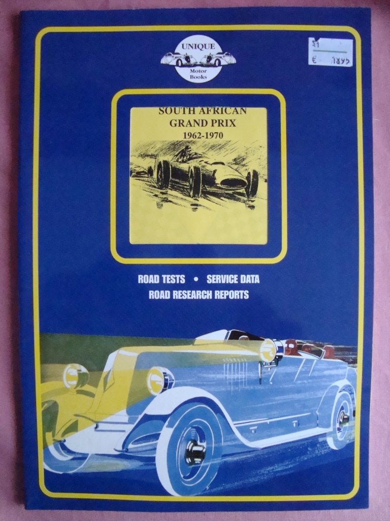 South african grand prix 1962-1970, Boeken, Ophalen of Verzenden, Nieuw, Algemeen