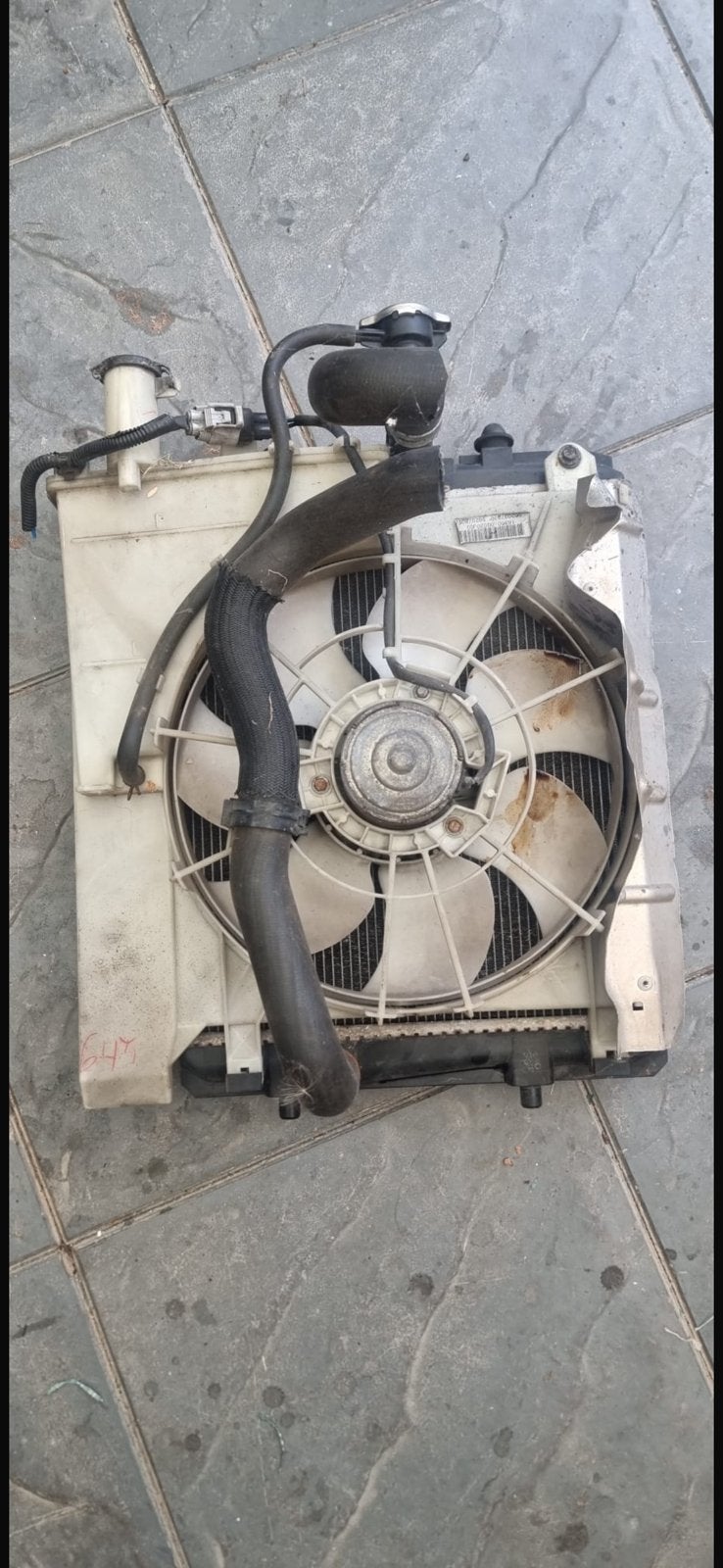 Radiator Toyota Aygo, Auto-onderdelen, Ophalen, Gebruikt, Toyota