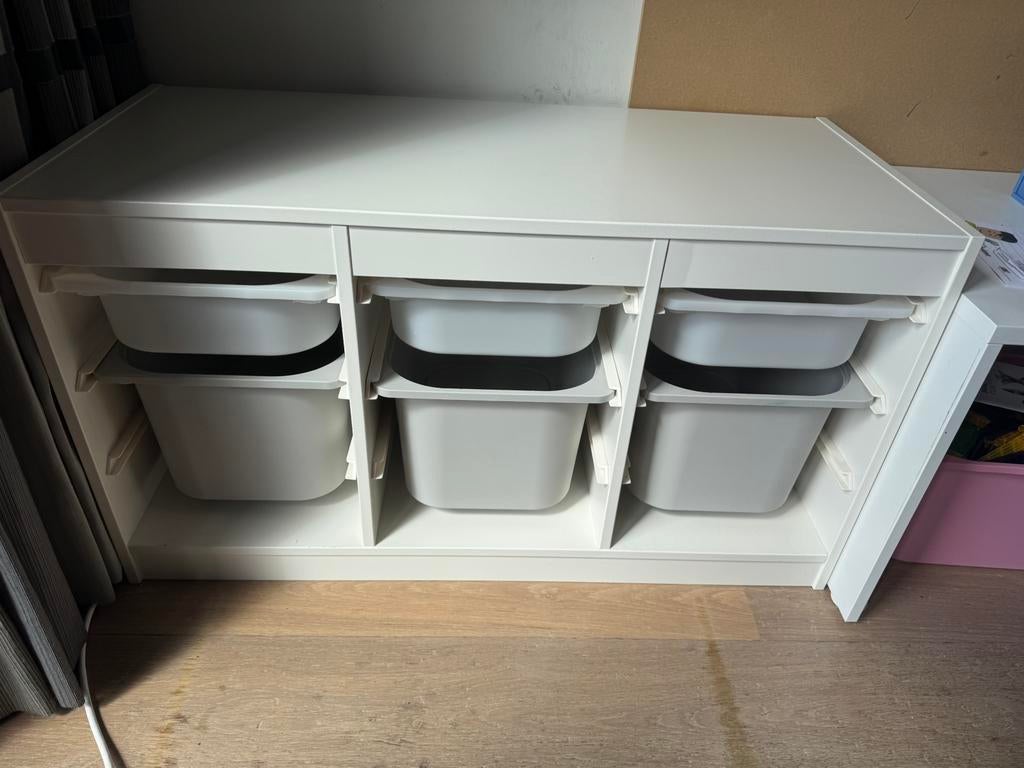 Ikea trofast, Minder dan 50 cm, Gebruikt, 5 laden of meer, Ophalen of Verzenden