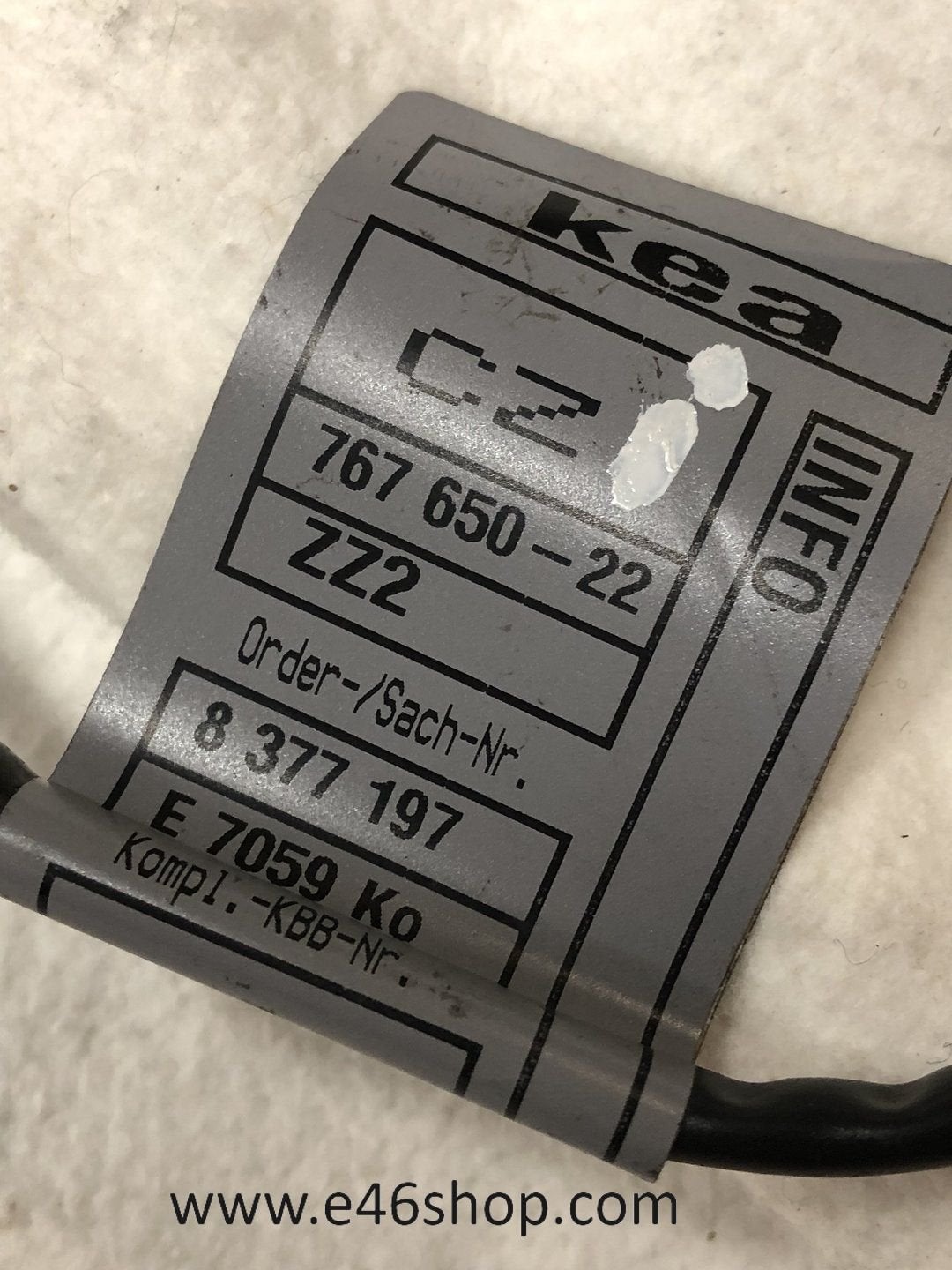 GORDELSPANNER REPARATIE SET BMW E39 E39 OE 61138377197 61138, Auto-onderdelen, -, -, Nieuw, Ophalen of Verzenden