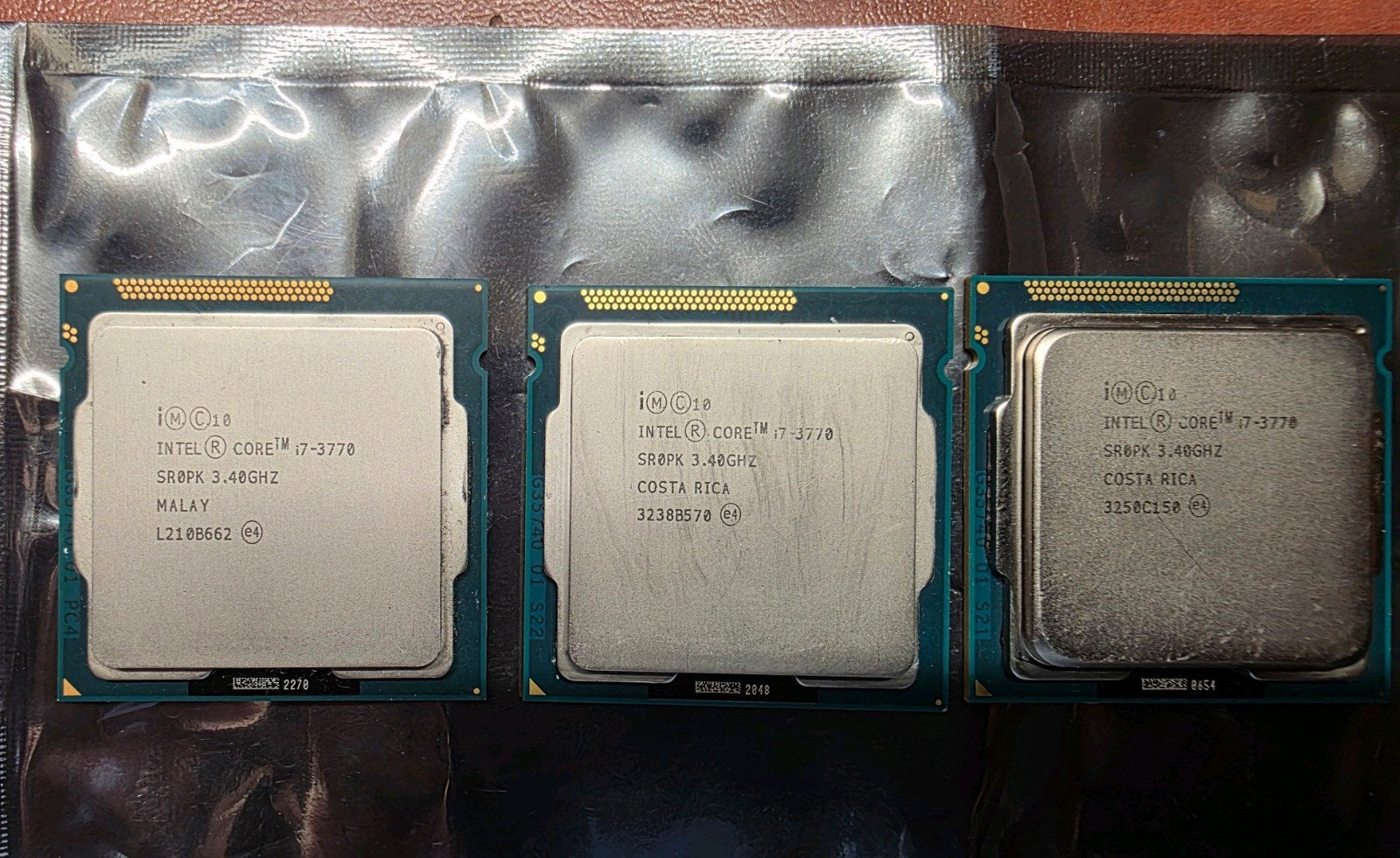 3 x Intel Core i7-3770 Quad Core Processor
8M Cache, up to, Computers en Software, Processors, I7 3770, 4-core, Ophalen of Verzenden