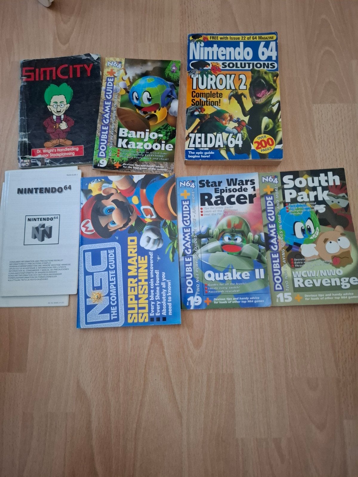 Nintendo 64 en GameCube Game Guides - Diverse Titels, Spelcomputers en Games, Ophalen of Verzenden, Gebruikt, Overige genres