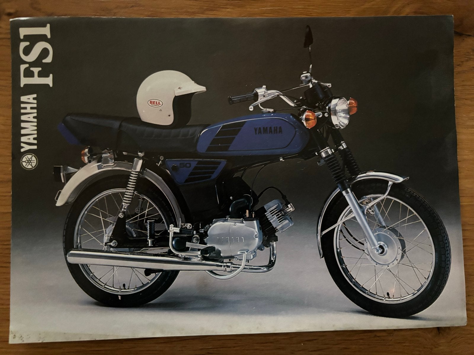 YAMAHA FS1 50 FIZZY BROMMER FOLDER BROCHURE ZELDZAAM NETTE S, Ophalen of Verzenden, Zo goed als nieuw