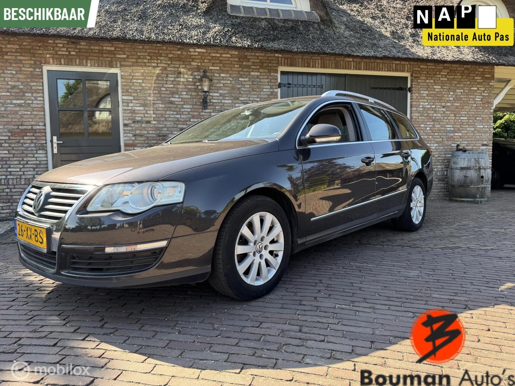Volkswagen Passat Variant 2.0 - Nieuwe APK - Koude Airco, Auto's, Voorwielaandrijving, Gebruikt, 4 cilinders, Origineel Nederlands