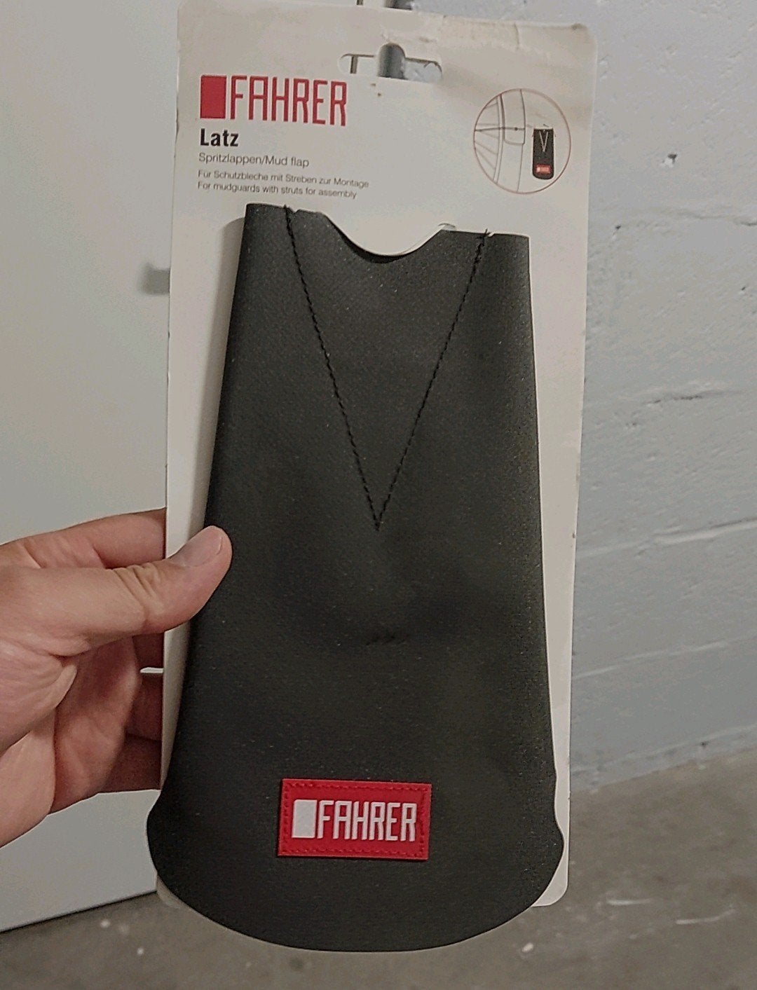 FAHRER Spatbord Latz / Mud Flap Nieuw, Ophalen of Verzenden, Nieuw, FAHRER
