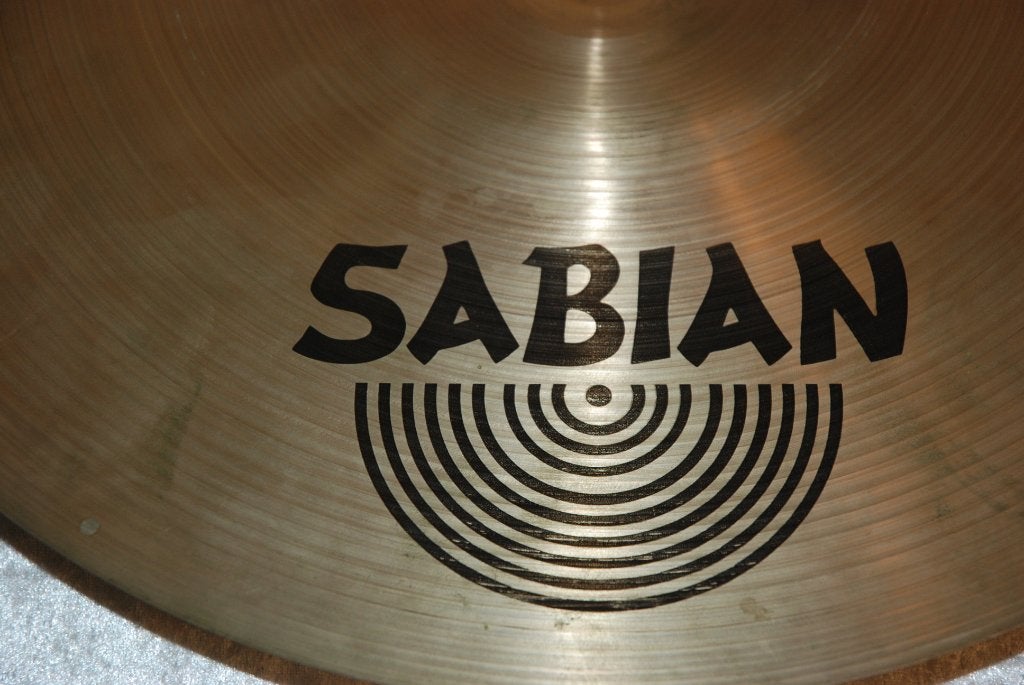 Sabian AA rock crash bekken 1756 18 inch  <26260966>, Sabian, Gebruikt, ., Drums of Percussie