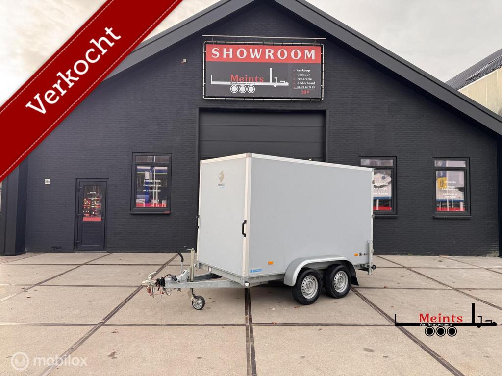 Hapert SAPPHIRE Gesloten aanhanger 300x150x180 NIEUWSTAAT, Gebruikt