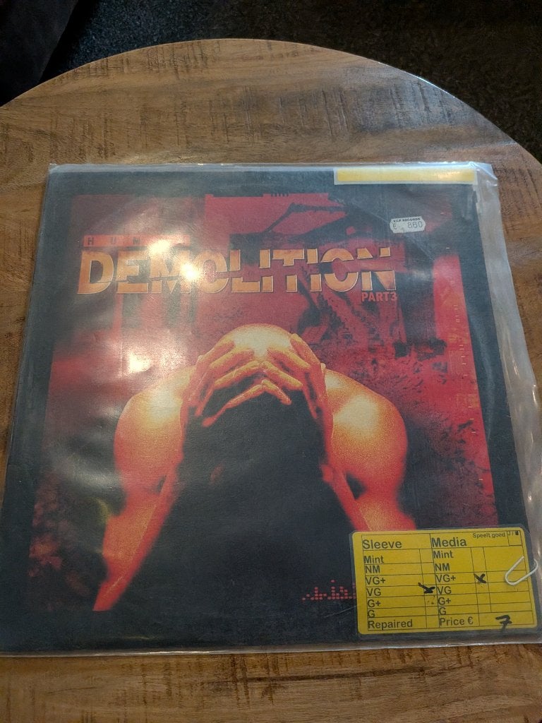 Headhunterz - The Fear of darkness, Cd's en Dvd's, Vinyl | Dance en House, Gebruikt, Hardcore, Inclusief binnenhoes, Ophalen of Verzenden