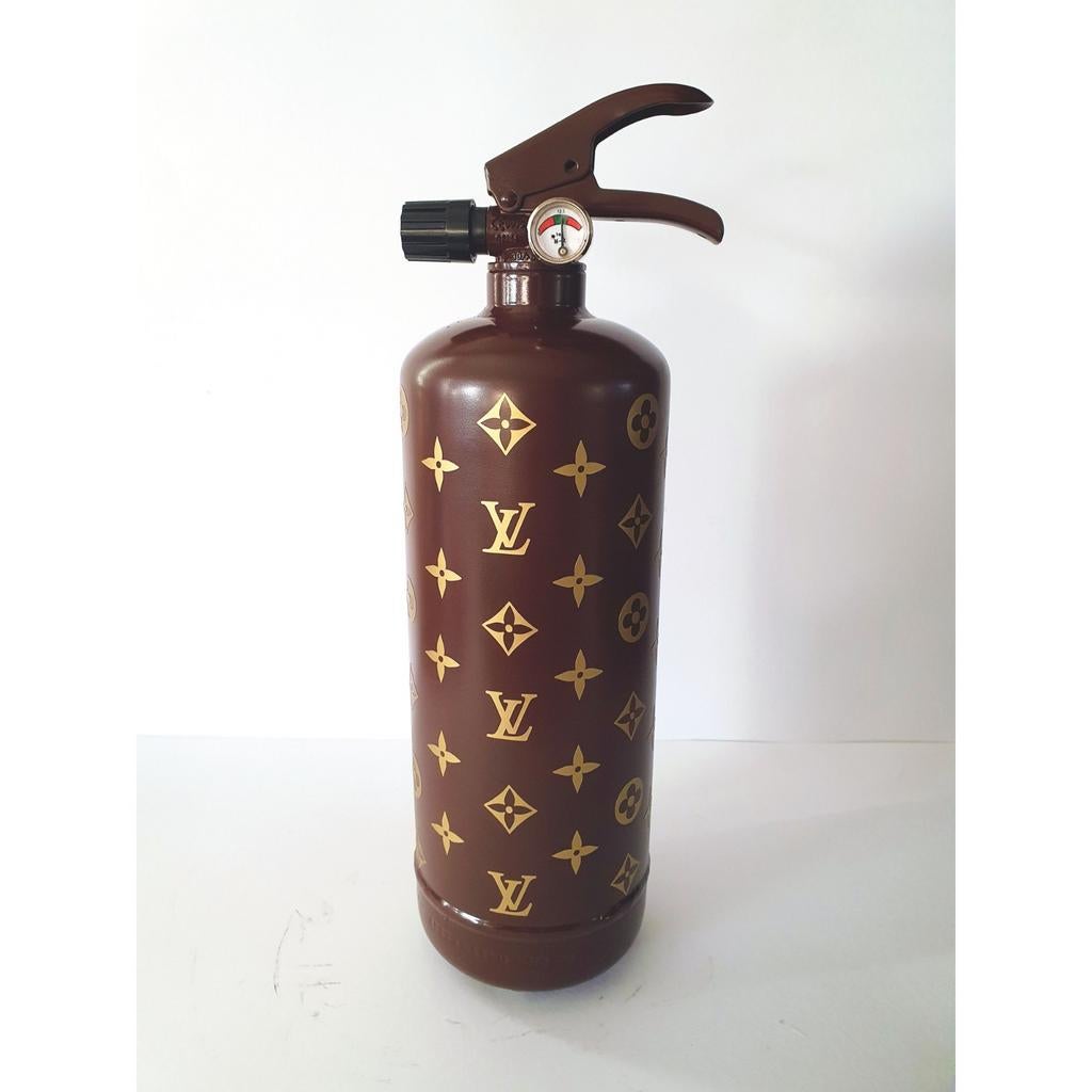 Designer brandblusser LV - Luxury art - Eric kuster, Ophalen of Verzenden, Zo goed als nieuw