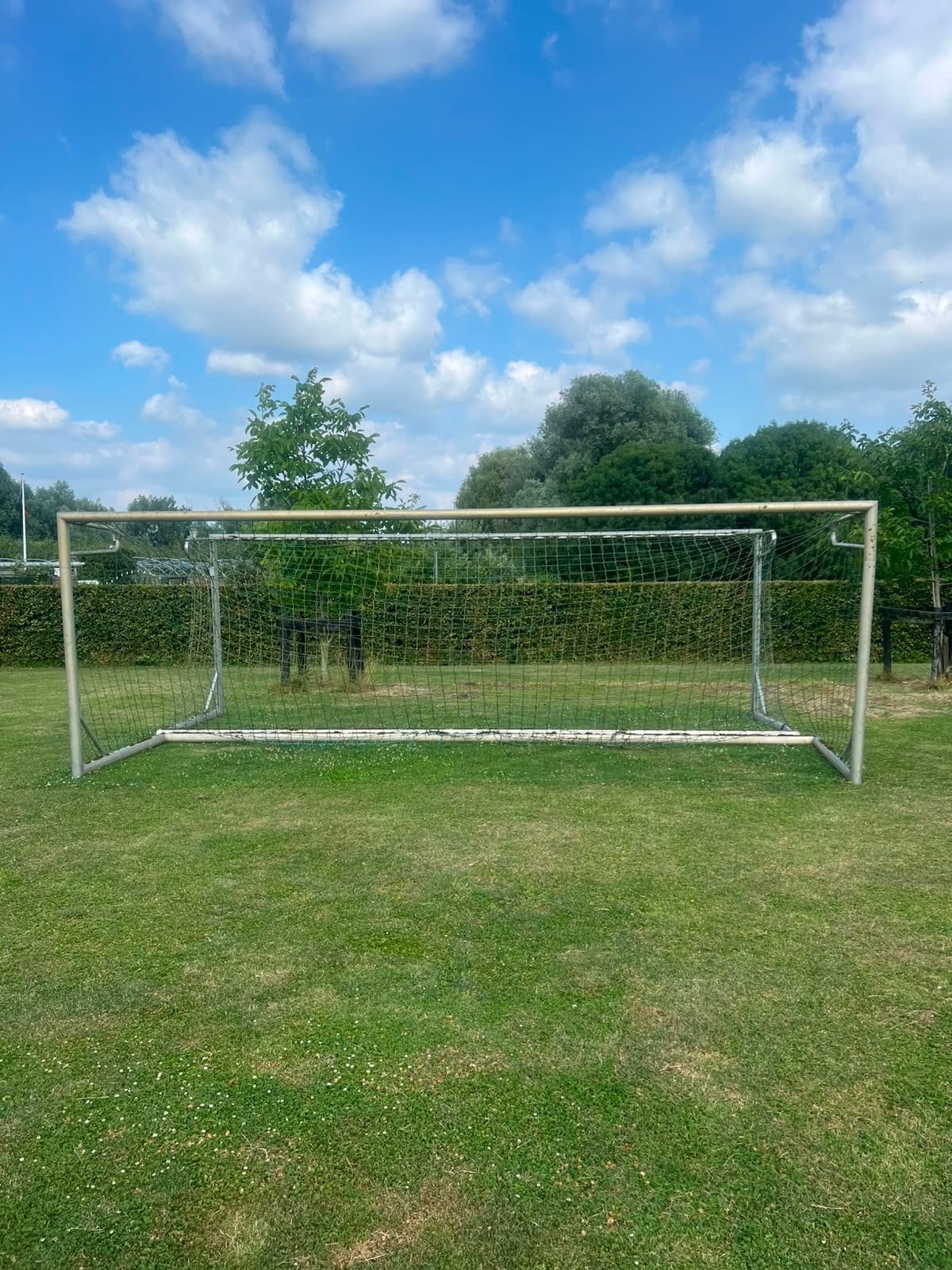 GRATIS AF TE HALEN Voetbaldoelen/goals, Maat XS of kleiner, Ophalen, Gebruikt, Overige typen