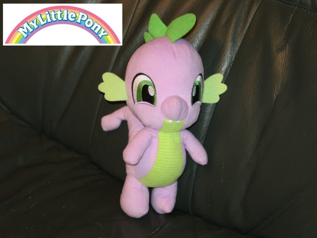 MLP draak Spike, originele Hasbro knuffel draakje 2017 plush, Verzenden, Zo goed als nieuw
