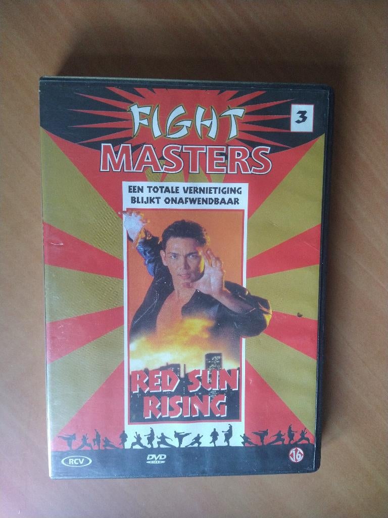 DVD Fight Masters 3 Red Sun Rising, Vanaf 16 jaar, Ophalen of Verzenden, Zo goed als nieuw