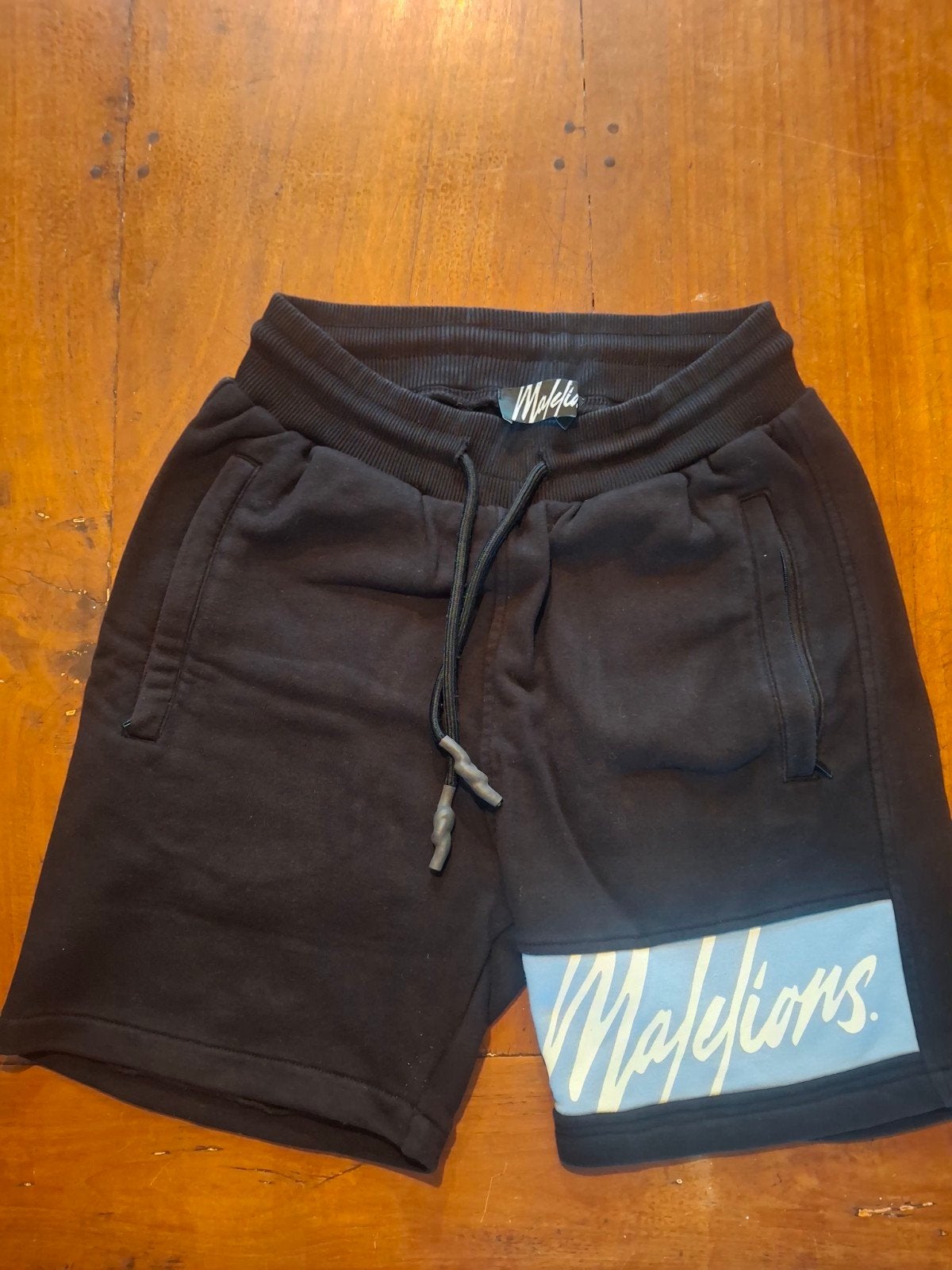 Malelions zwembroek- Zwart met blauw logo, Zwart, Malelions, Overige maten, Ophalen of Verzenden