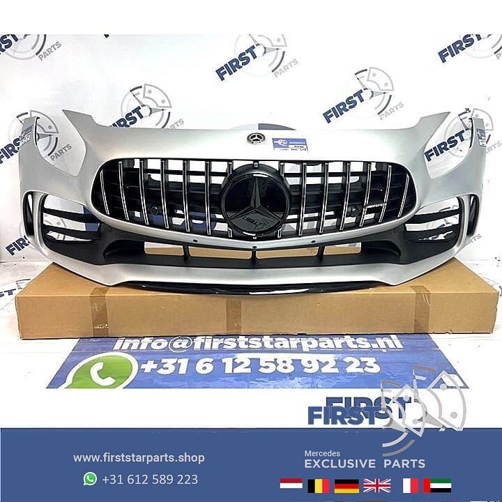 2023 W190 GTR AMG VOORBUMPER COMPLEET A1908853500 GTR origin, Gebruikt, -, Voor, Ophalen of Verzenden