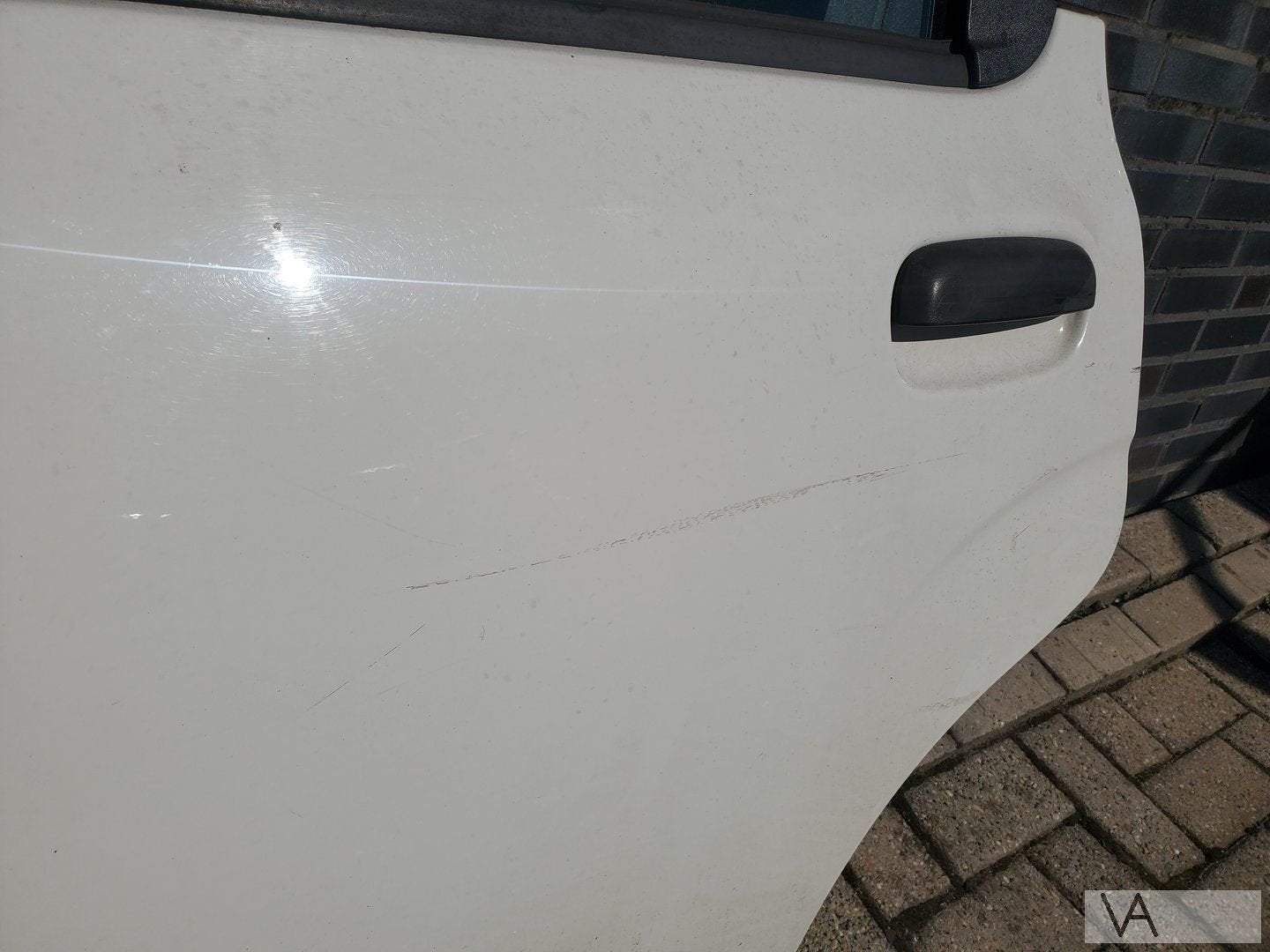 Fiat Panda 2012 -2020 deur portier links achter wit 223 €200, Gebruikt, -, Deur, -