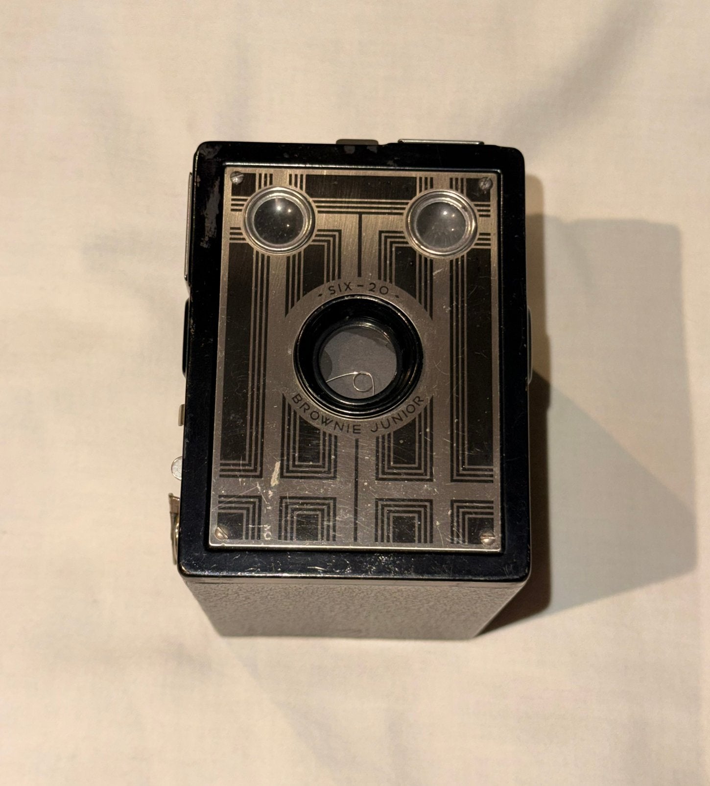 Kodak Six-20 Brownie Junior boxcamera (jaren ’30), Ophalen, Zo goed als nieuw, Compact, Kodak