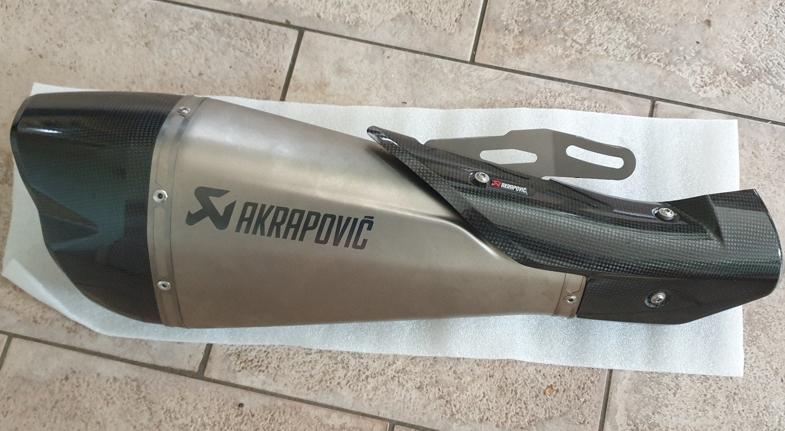 Ktm superduke 1290 r 2020/2024 Akrapovic uitlaat demper, Motoren, Ophalen of Verzenden