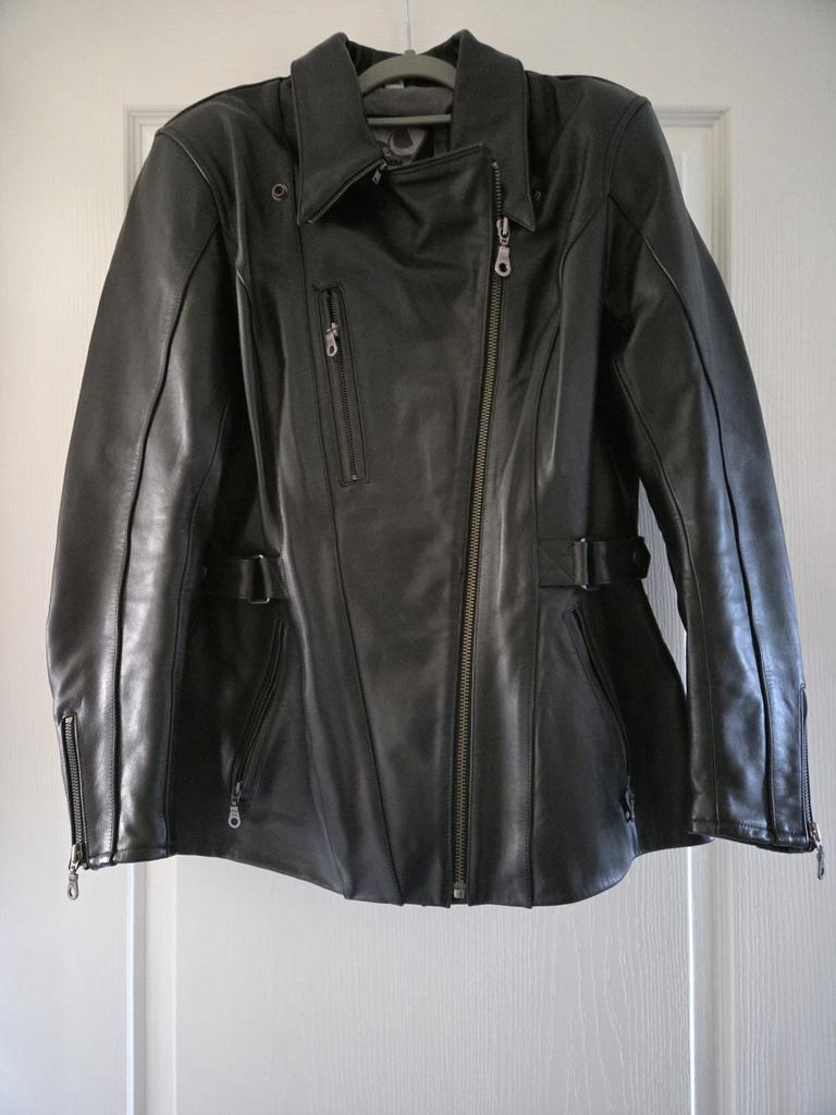 Dames IXS motorjas leer, maat XL, Ophalen, Tweedehands, Dames, Jas | leer