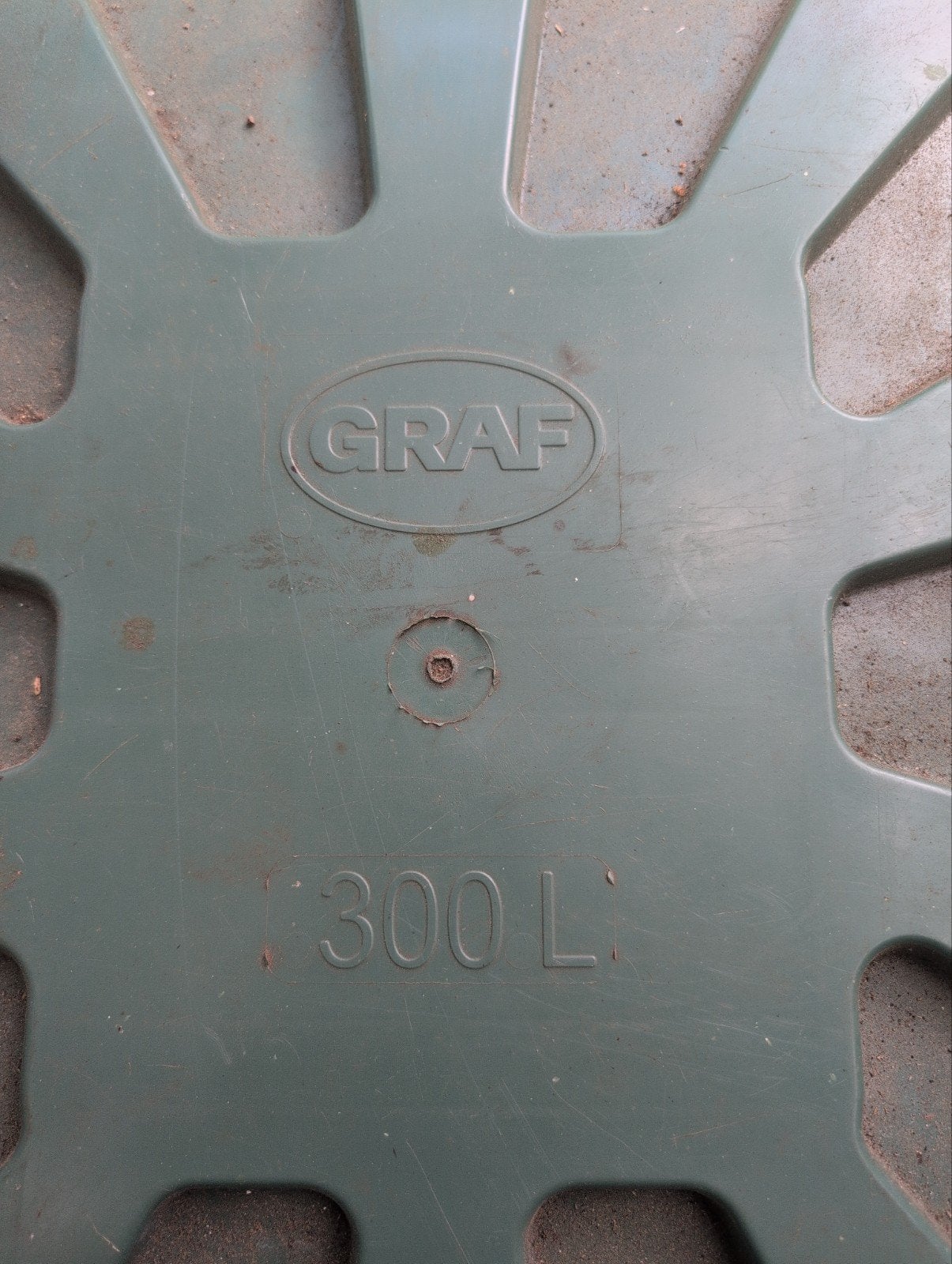 300 liter watervat zgan 3x, Ophalen, Zo goed als nieuw, Graf