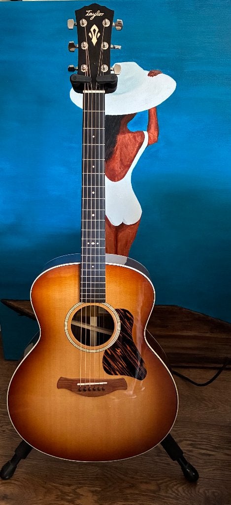 Taylor Gold Label 714e SB gewoon nieuw, Ophalen, Nieuw, Western- of Steelstringgitaar, Met koffer