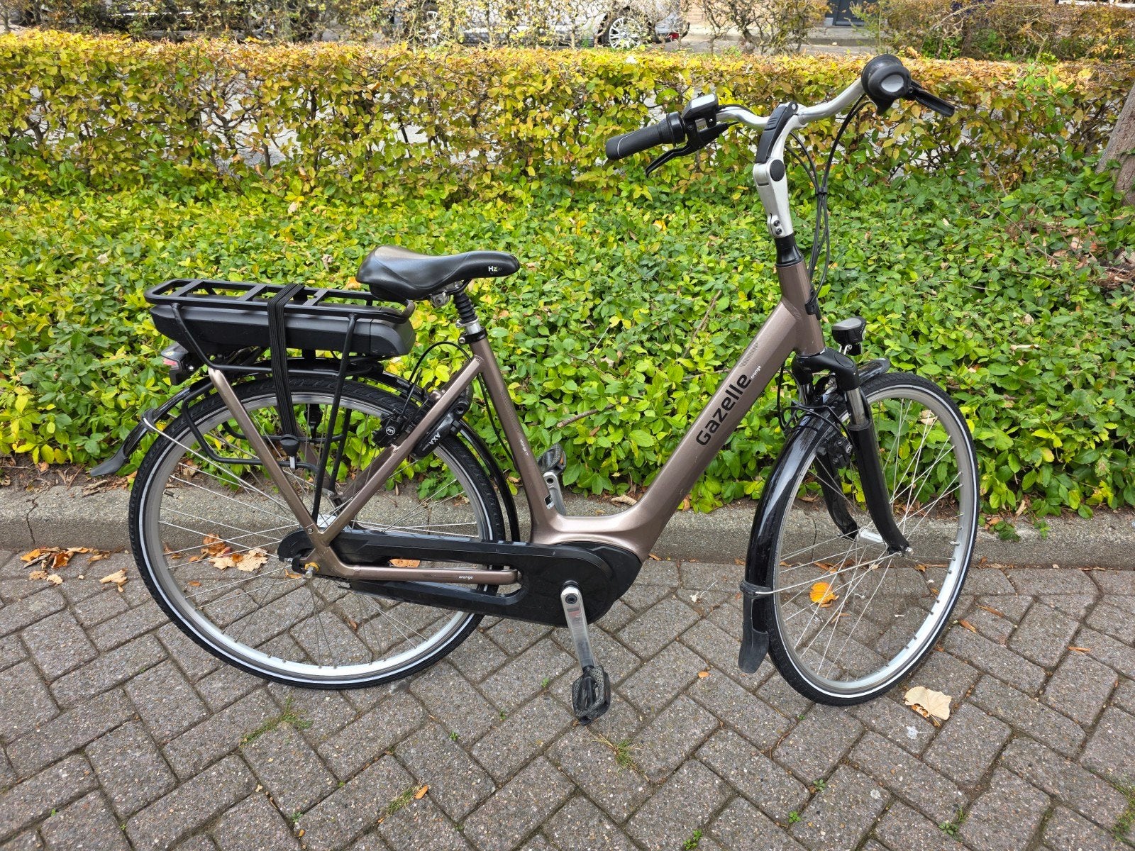 Gazelle Orange met Bosch Active Line Plus middenmotor, Versnellingen, Ophalen of Verzenden, 0 zitjes, Gazelle