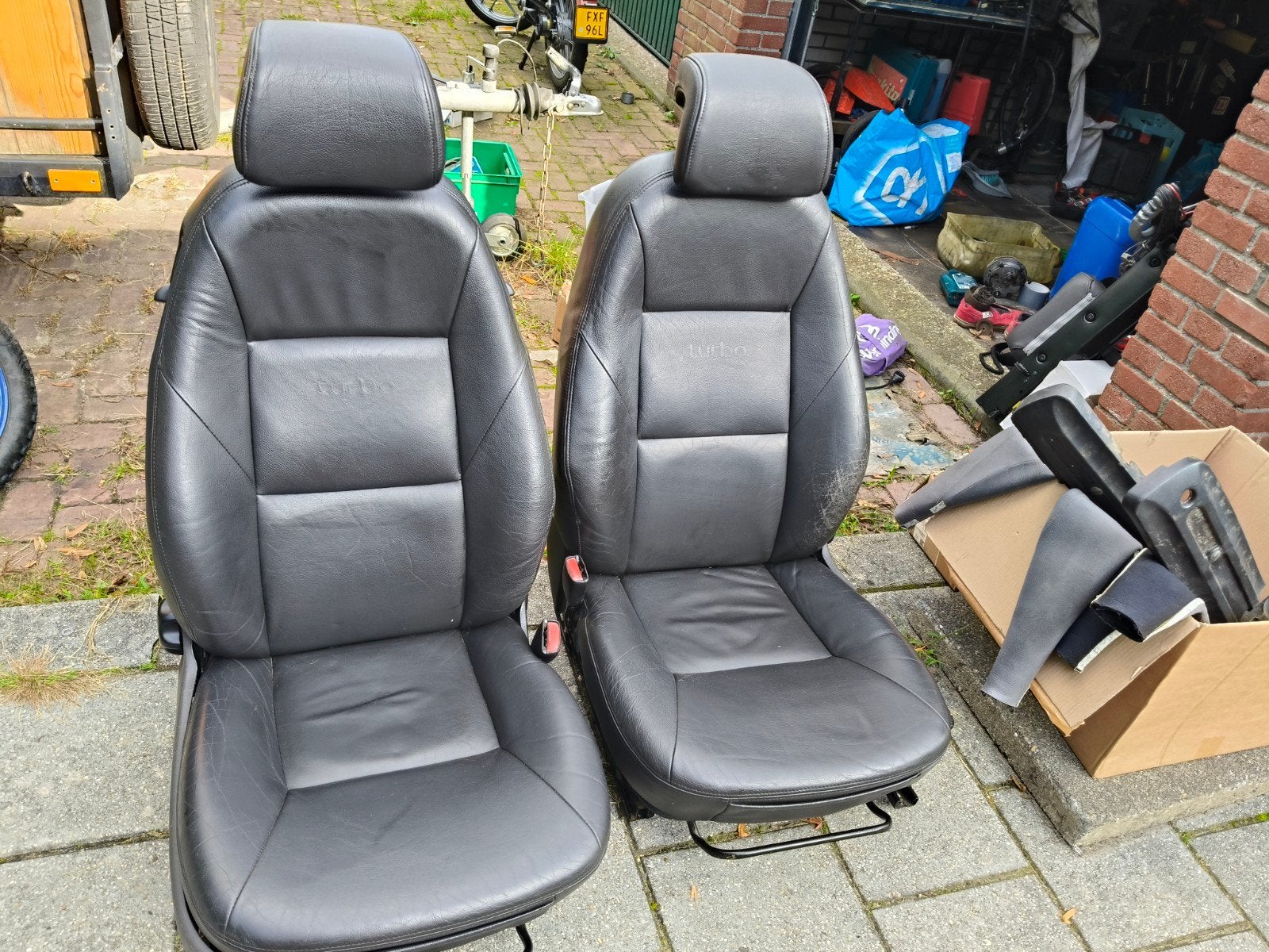 Lederen interieur Saab 9-3 coupe, Ophalen of Verzenden, Gebruikt, Saab