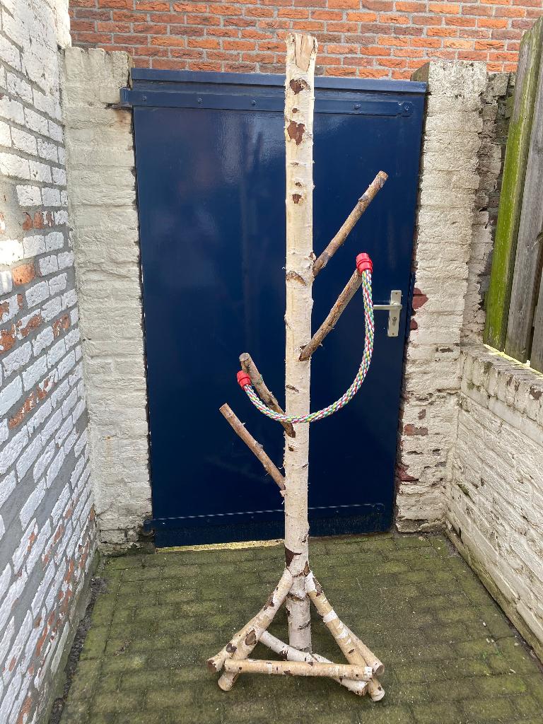 Vogelstandaard, Dieren en Toebehoren, Vogels | Toebehoren, Ophalen, Zo goed als nieuw, Speelgoed