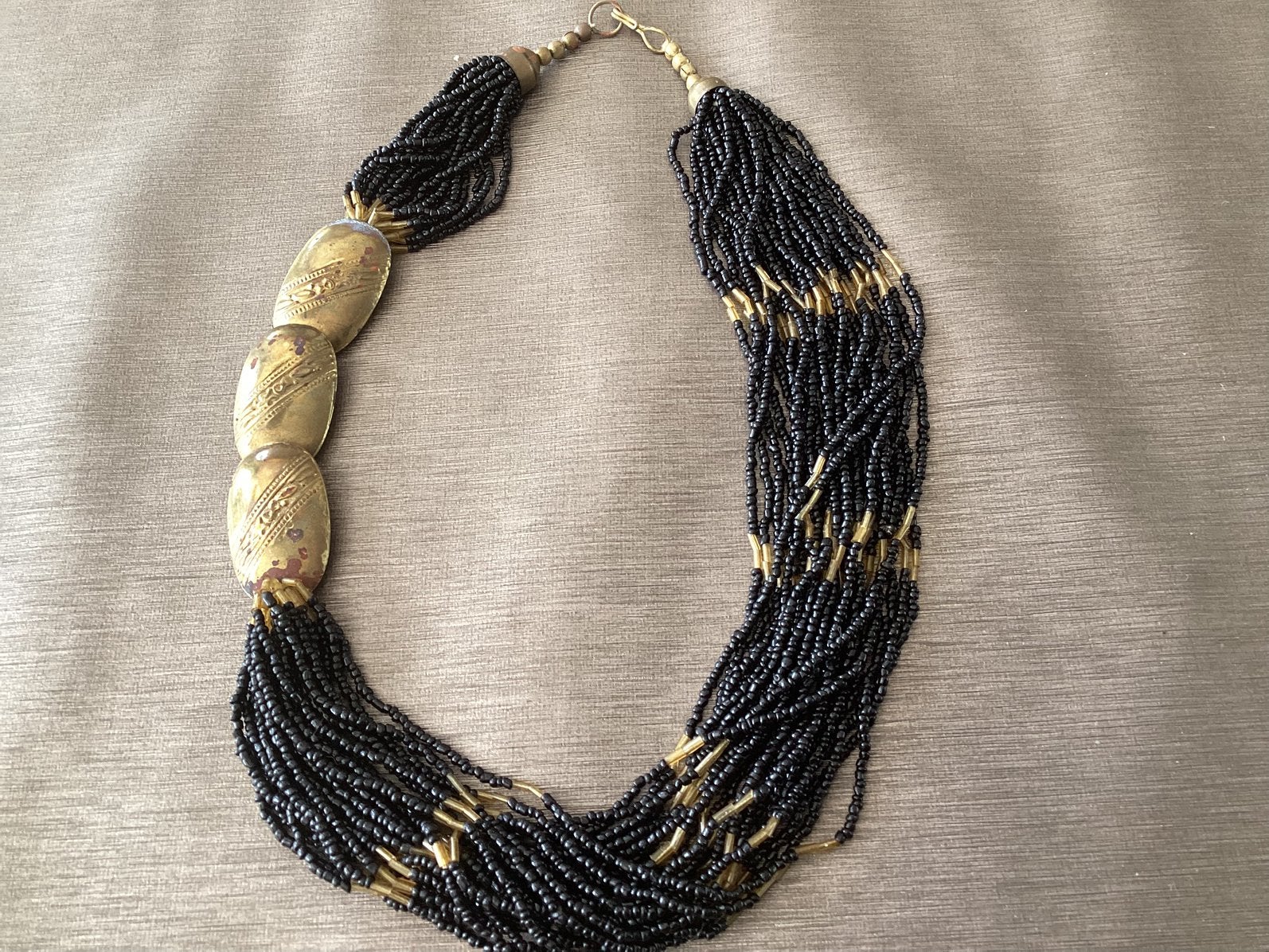 Prachtige vintage ketting van ruim 60 jaar oud, Verzenden, Zo goed als nieuw, Overige materialen