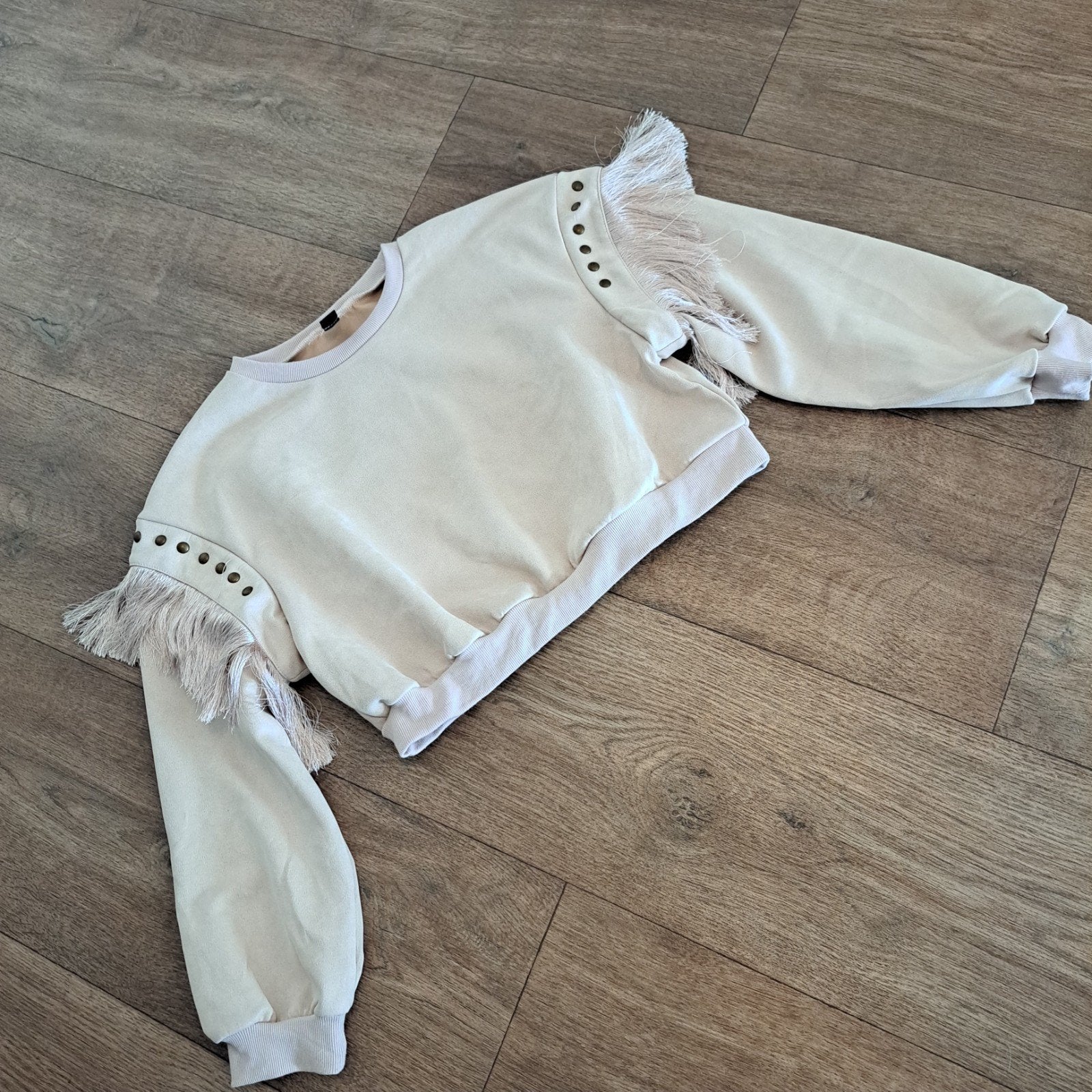 country sweater mt. L, Beige, Maat 42/44 (L), Nieuw, Ophalen of Verzenden