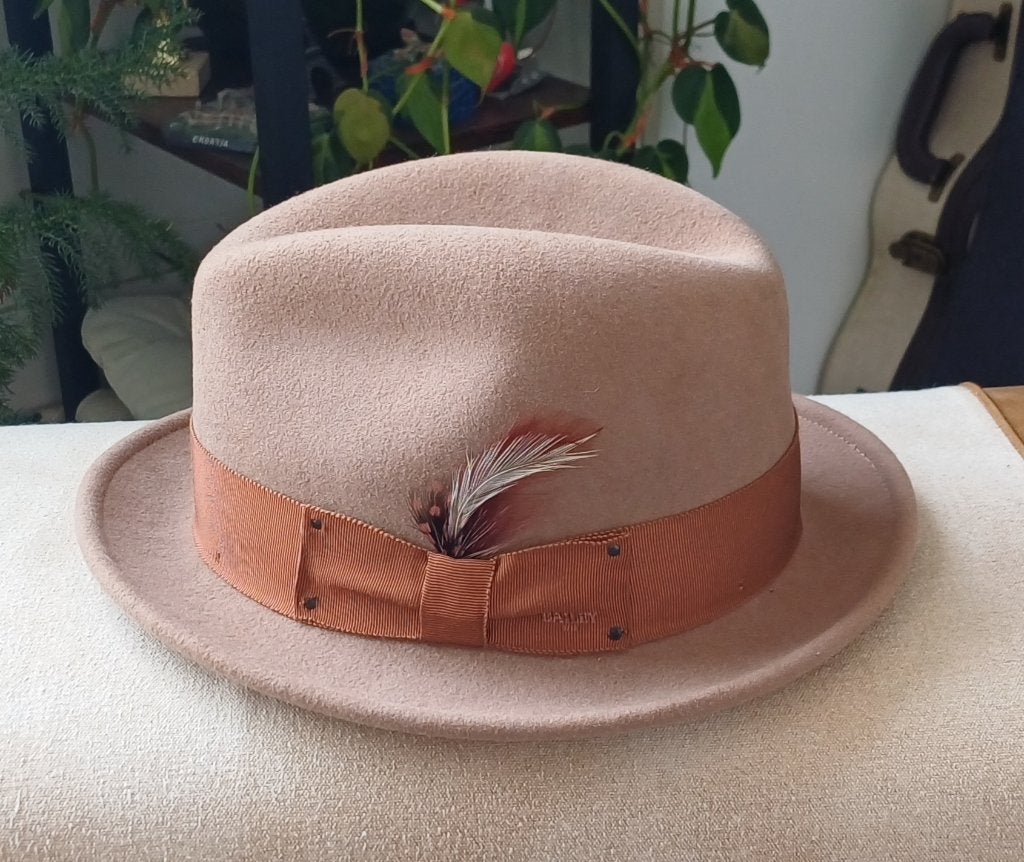 Bailey 1922 Tino fedora amphora - 100% wool litefelt, Ophalen, Bailey 1922, Hoed, Zo goed als nieuw
