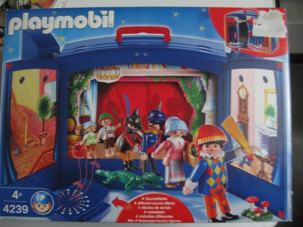 Playmobil 4239 : Poppenkast, Ophalen of Verzenden, Zo goed als nieuw, Complete set
