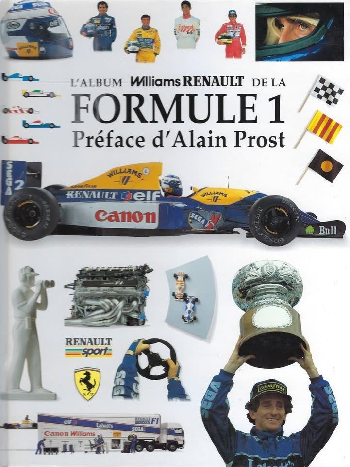BOEK FORMULE 1 WILLIAMS RENAULT ALAIN PROST., Verzamelen, Ophalen of Verzenden, Zo goed als nieuw, Formule 1