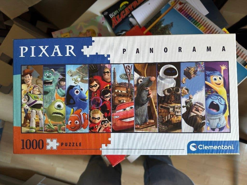 Pixar puzzel 1000 stukjes, Ophalen, 500 t/m 1500 stukjes, Zo goed als nieuw, Legpuzzel