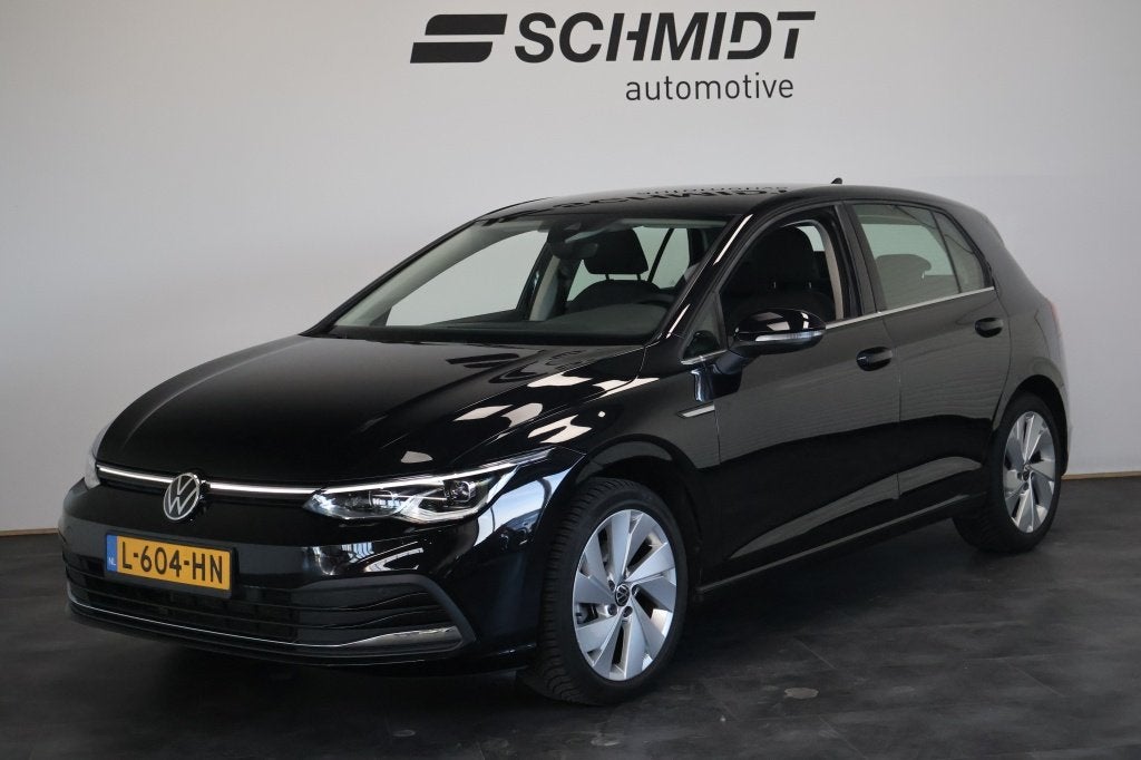 Volkswagen Golf 1.5 eTSI Style DSG | Alcantara | Memory | IQ, Stof, 4 cilinders, Zwart, Origineel Nederlands