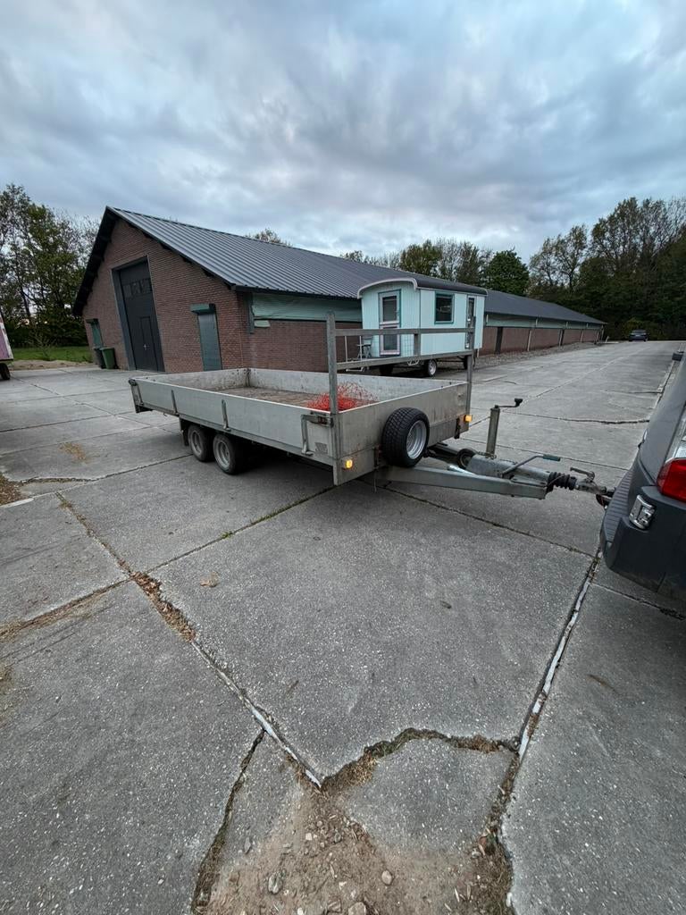 Zeer degelijke Tandemasser, aanhanger, aanhangwagen, Auto diversen, Aanhangers en Bagagewagens, Ophalen, Zo goed als nieuw