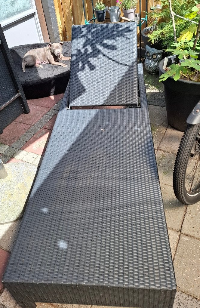 Ligbed verstelbaar, Tuin en Terras, Ligbedden, Ophalen, Gebruikt, Overige materialen, Verstelbaar