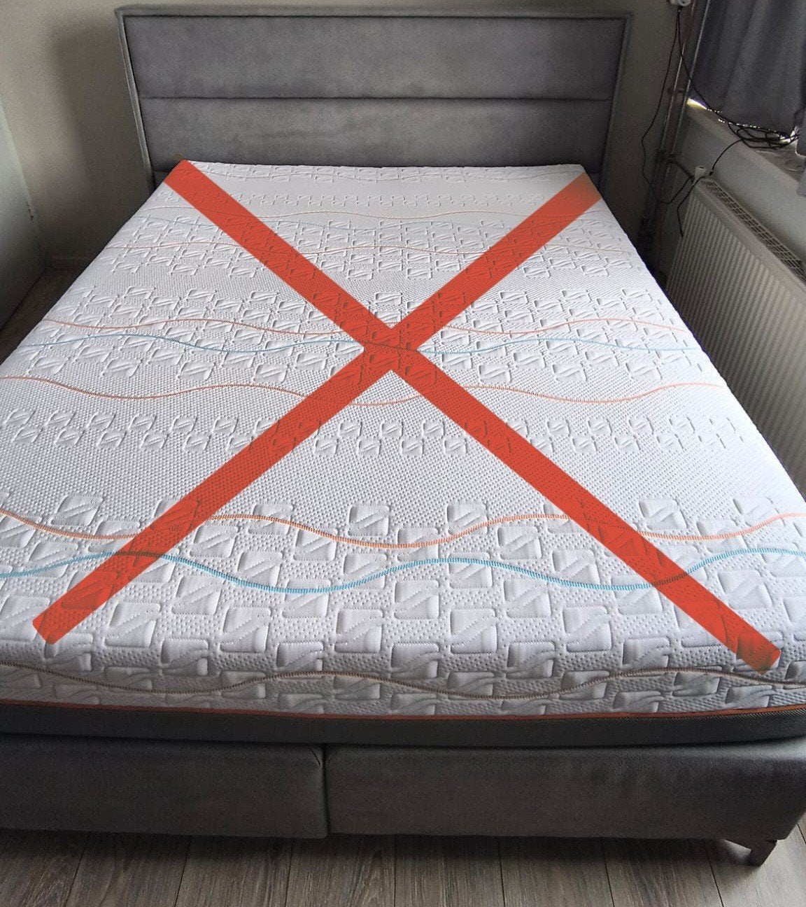 ZGAN Necka suède Totaalbed 160x200, Ophalen, Zo goed als nieuw, Tweepersoons, 160 cm