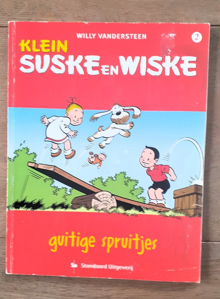 Klein Suske en Wiske Guitige Spruitjes, Eén stripboek, Ophalen of Verzenden, Gelezen