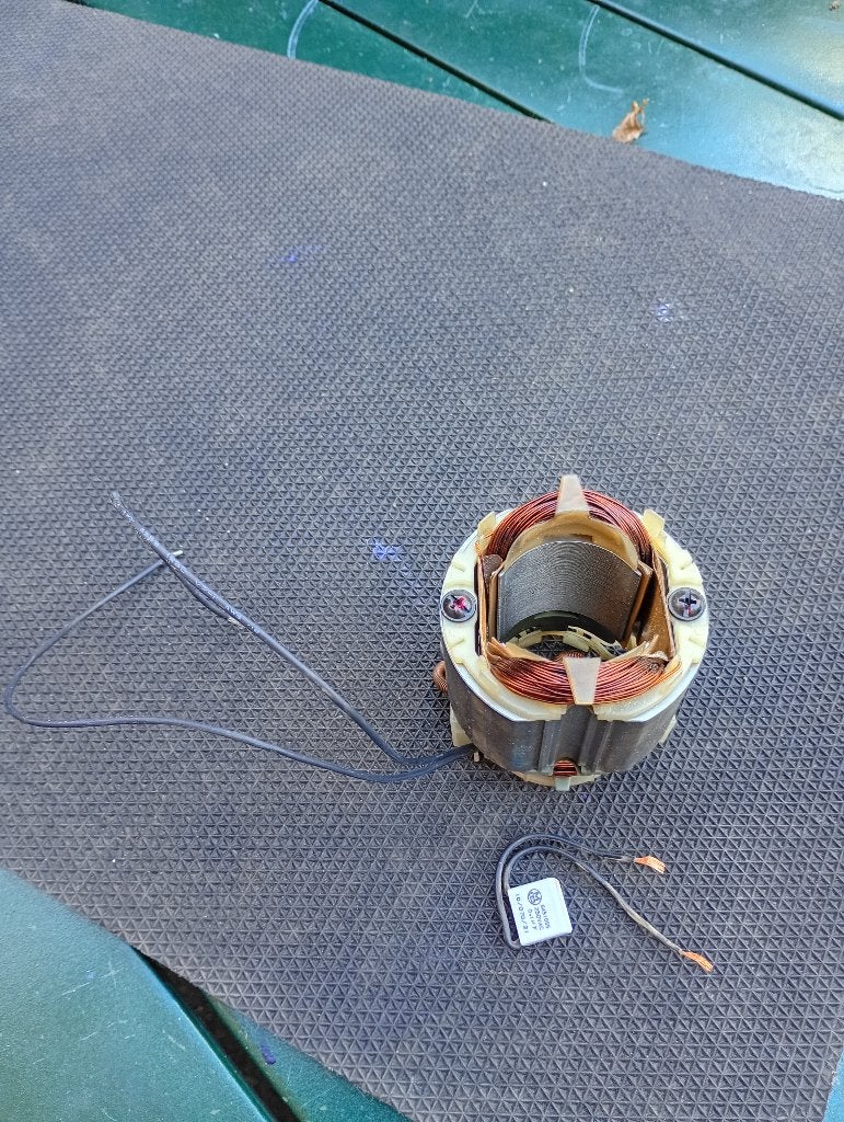 Makita magneetveld cirkelzaag met condensator, Gebruikt, Cirkelzaag, Ophalen of Verzenden, Makita