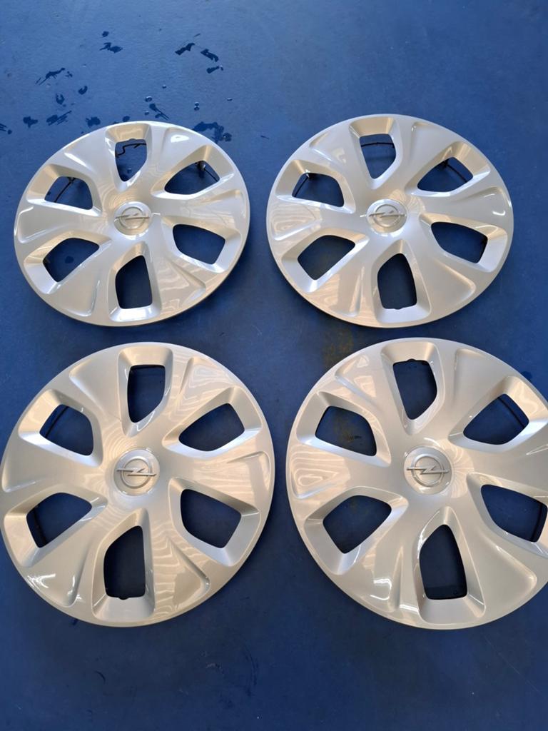 Opel karl 14 inch wieldoppen, Auto diversen, Wieldoppen, Ophalen of Verzenden, Gebruikt