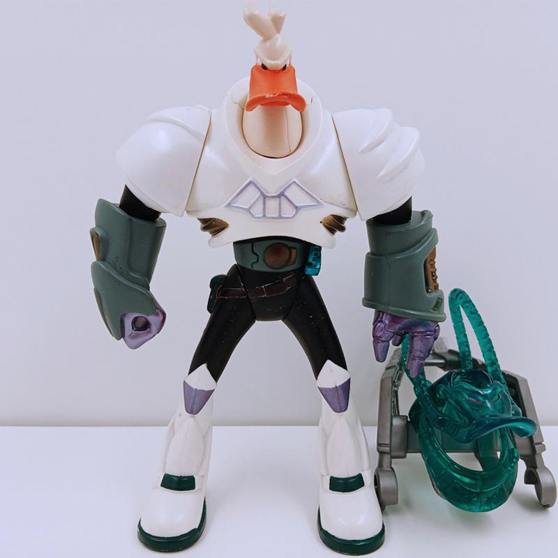 Mighty Ducks Wildwing (Net Attack) Mattel 1997 Actiefiguur, Ophalen of Verzenden, Zo goed als nieuw