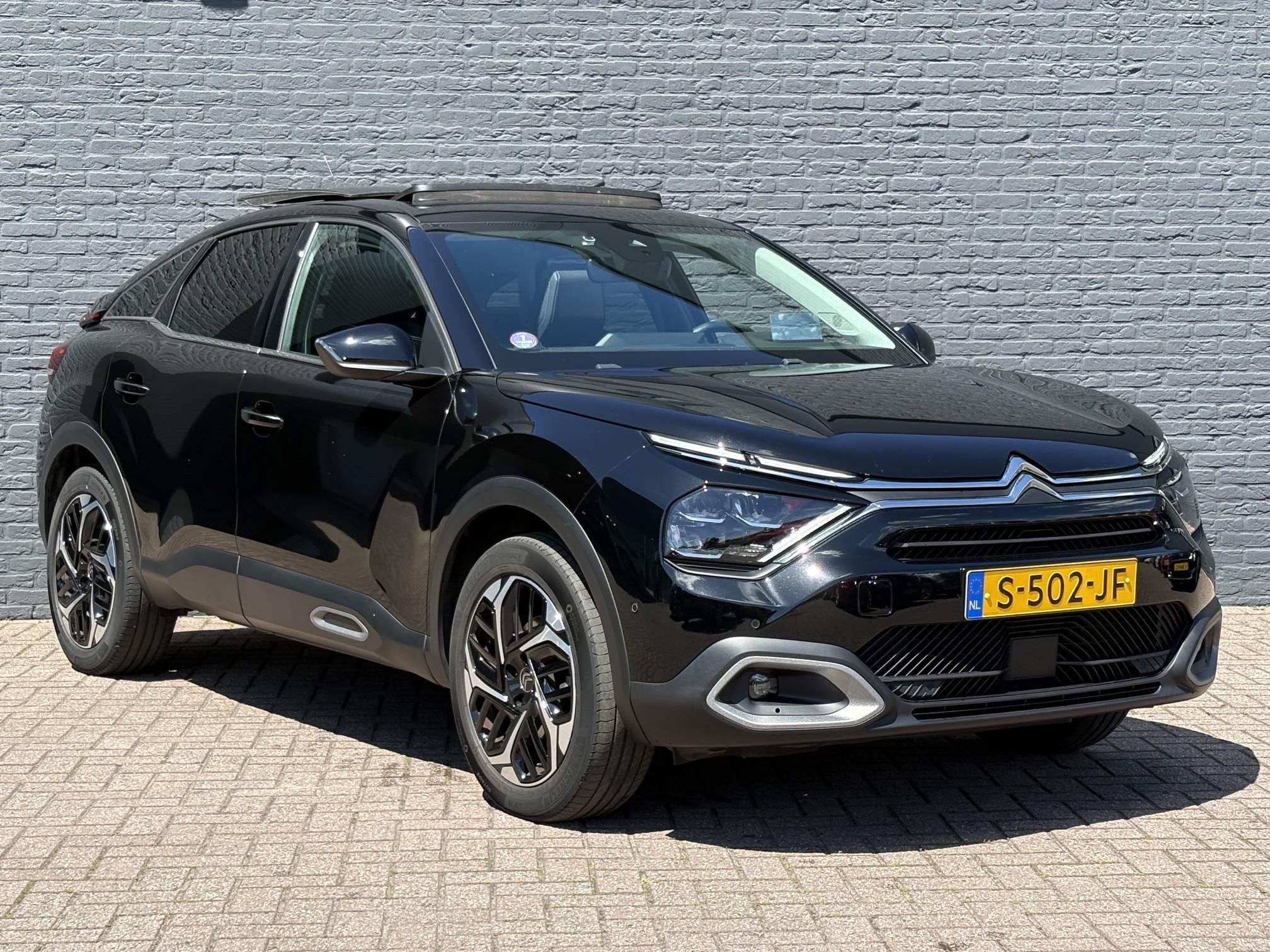 Citroen C4 1.2 Puretech Shine Pack Business AUTOMAAT | 1e Ei, Auto's, Gebruikt, 1199 cc, Zwart, Automatische klimaatregeling